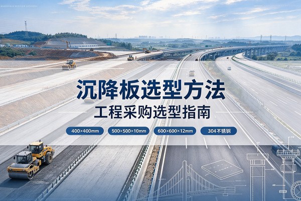 香坊沉降板选择方法
