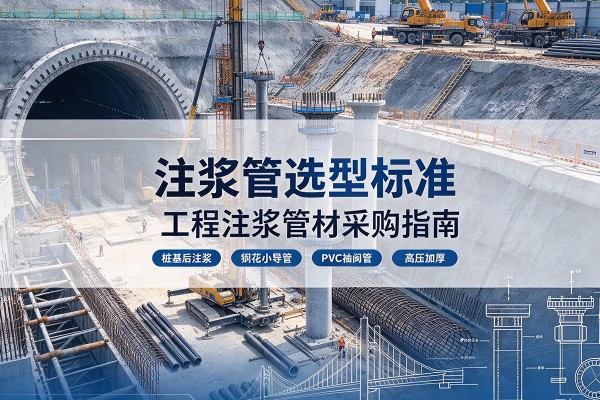 香坊注浆管选型标准