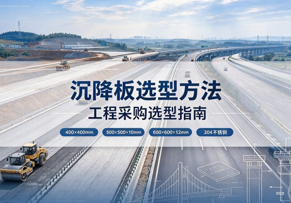 香坊沉降板选择方法